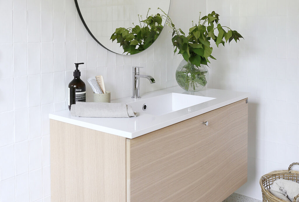 Badrumsinspiration Bright ek vitpigment Badrumsinspiration Bright ek vitpigment