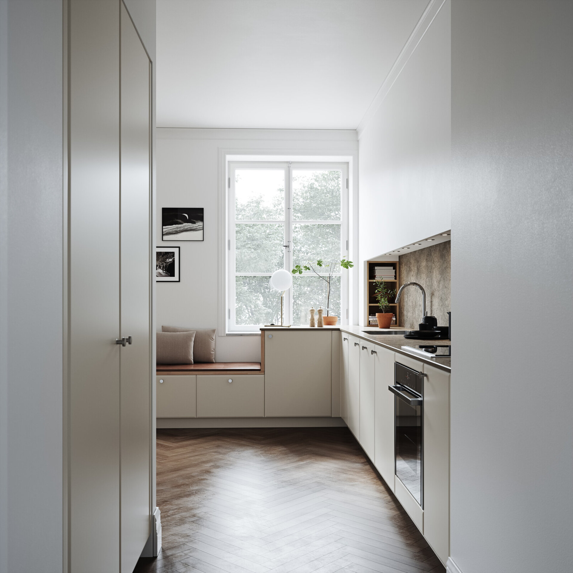 Köksinspiration Birka ostronbeige Köksinspiration Birka ostronbeige