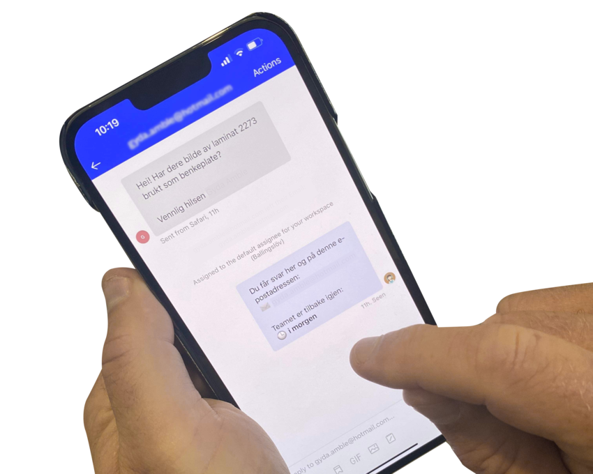 Chatt support Intercom Chatt support Intercom