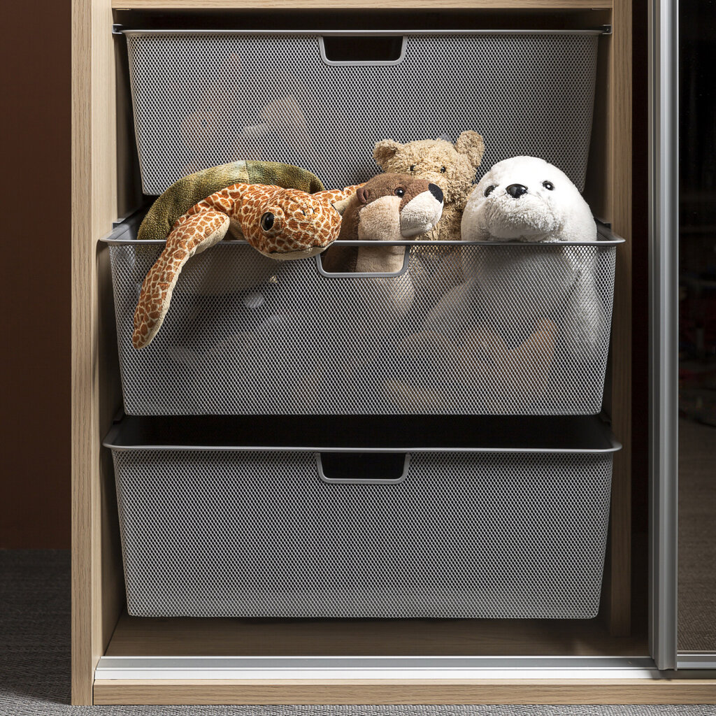 Garderobsinredning trådback Garderobsinredning trådback