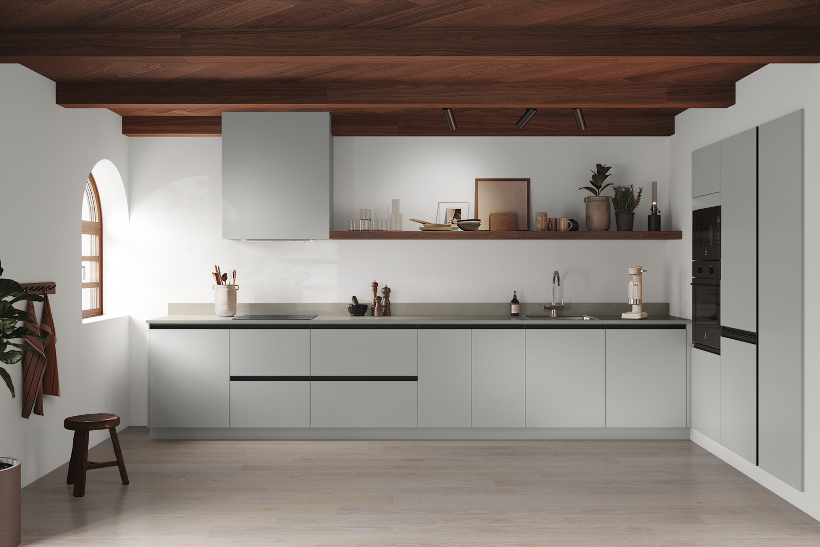 Primo med grepplist ljusgrå Primo med grepplist ljusgrå