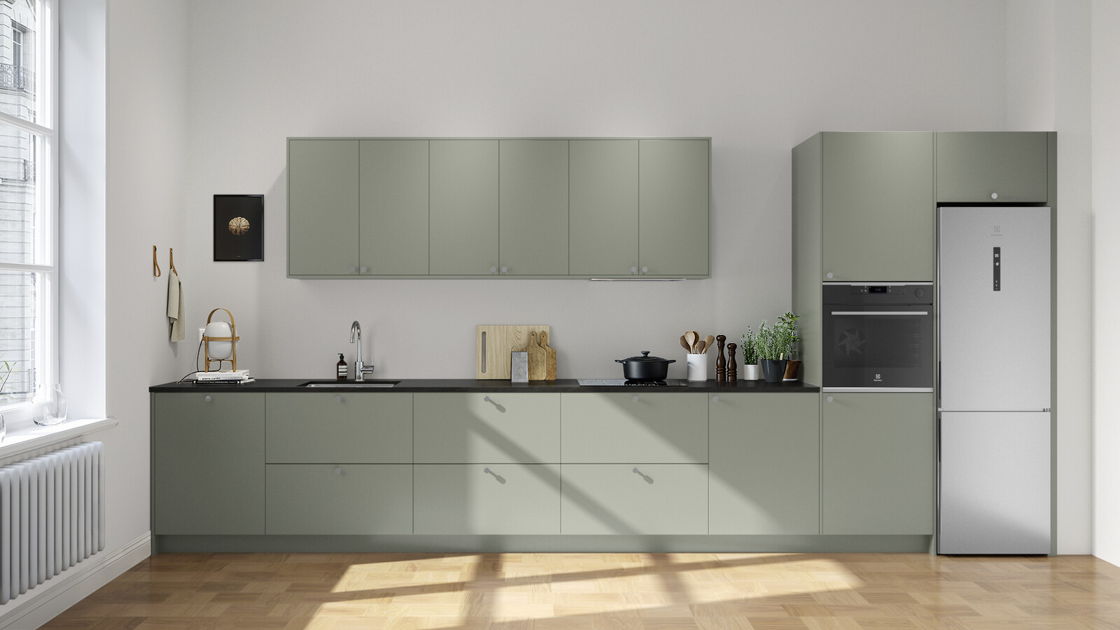 Bistro salviagrön Bistro salviagrön