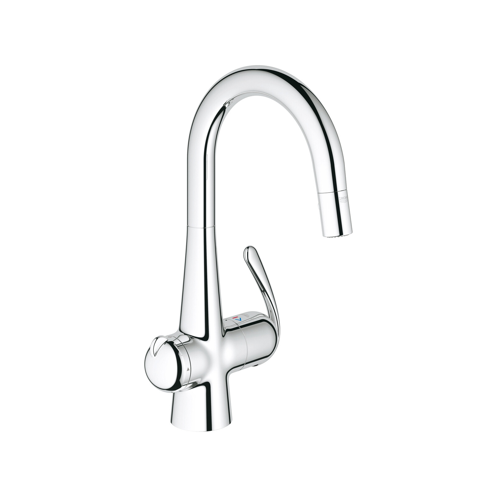 Blandare Grohe Zedra Krom Med Diskmaskinsavst Ngning Ballingsl V   Grohe Zedra 31795 