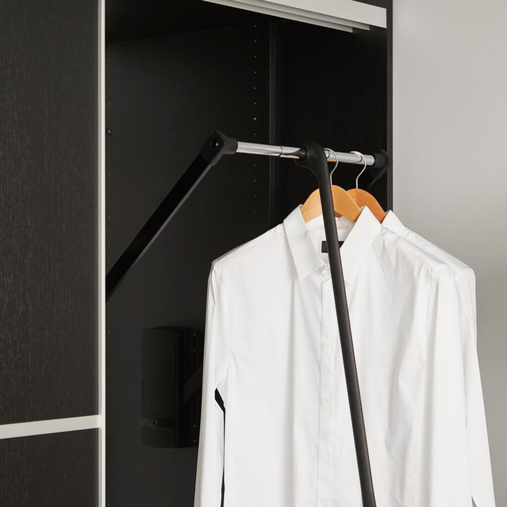 Garderobsinredning klädstång nedfällbar Garderobsinredning klädstång nedfällbar