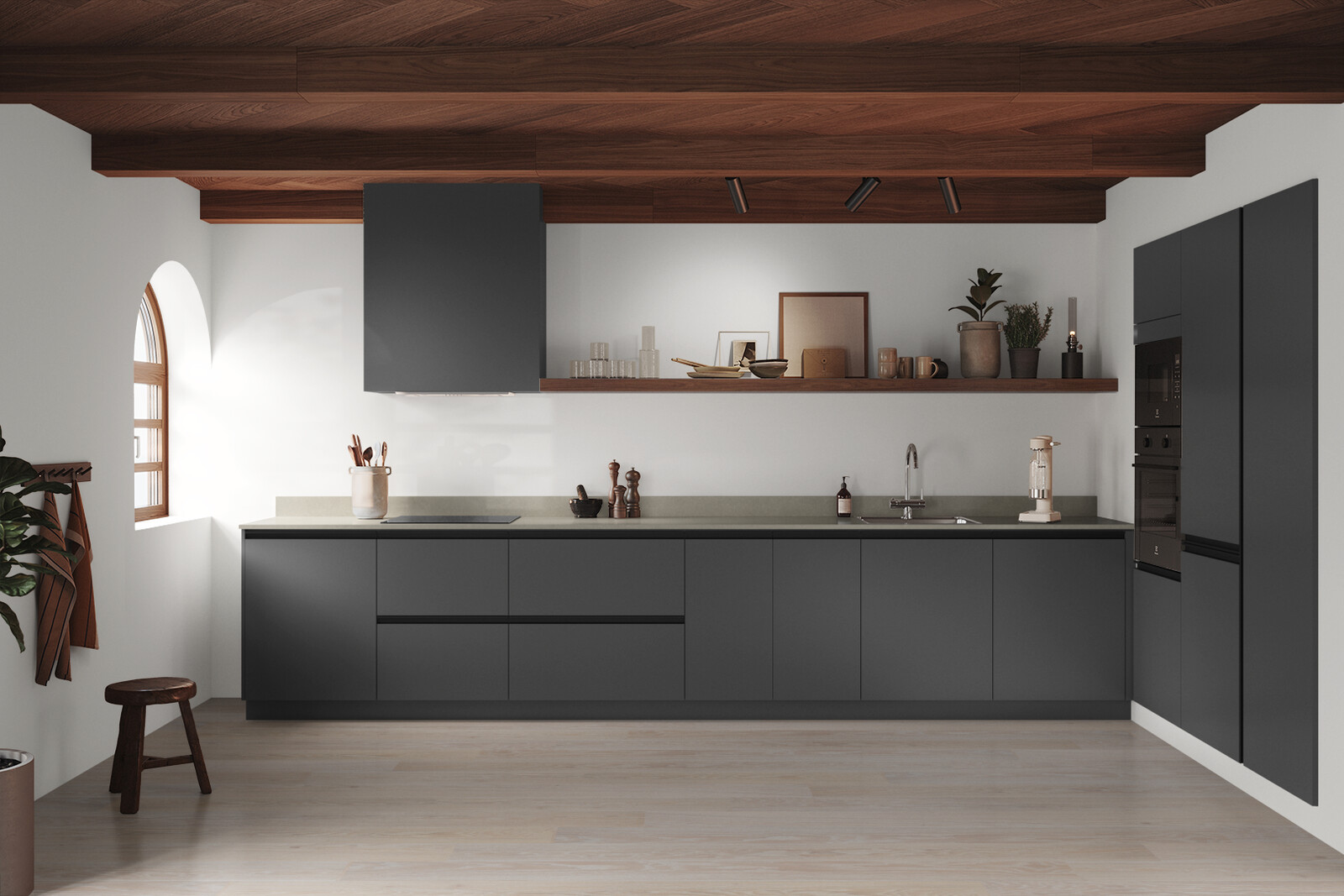 Primo med grepplist antracit Primo med grepplist antracit